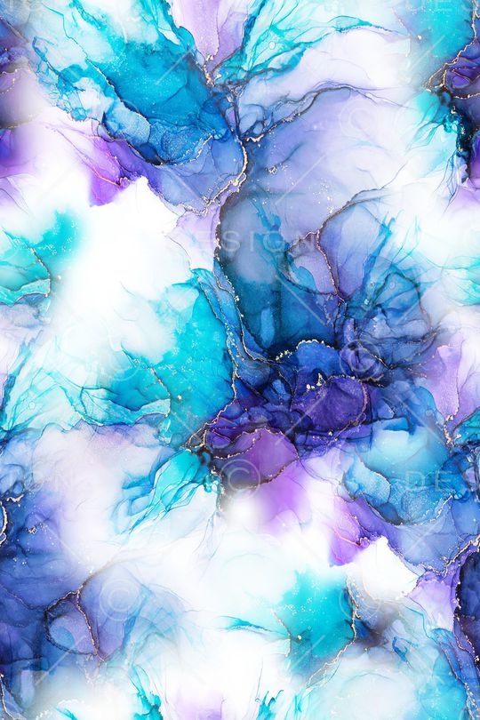 抽象花卉印花华亿平台图片