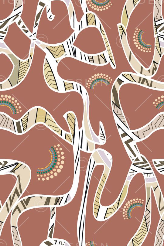 几何印花华亿平台图片