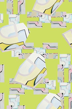 几何印花华亿平台图片