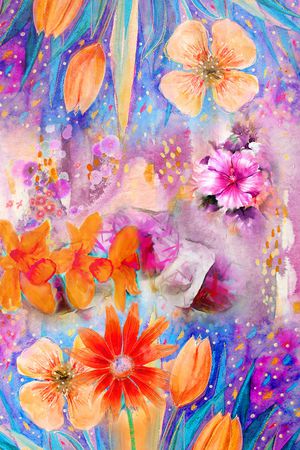 抽象印花华亿平台图片