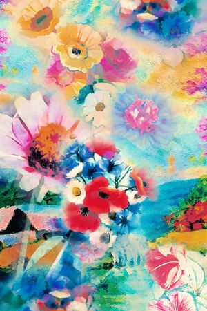 定位花印花华亿平台图片