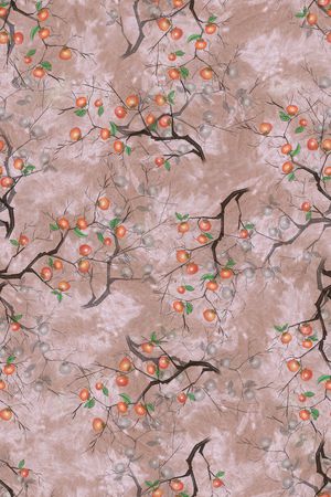 复古印花华亿平台图片