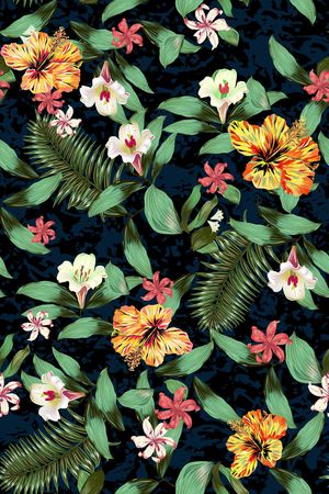 绿植树叶印花华亿平台图片