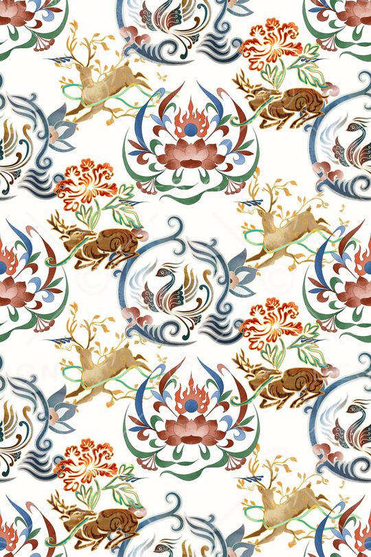 大牌风印花华亿平台图片