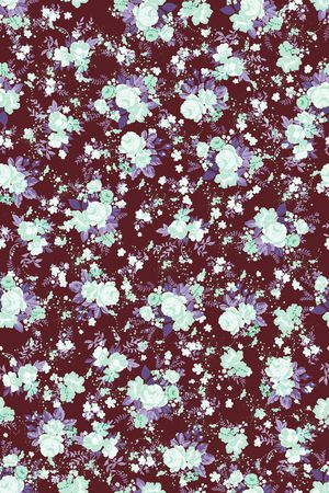 绿植树叶印花华亿平台图片