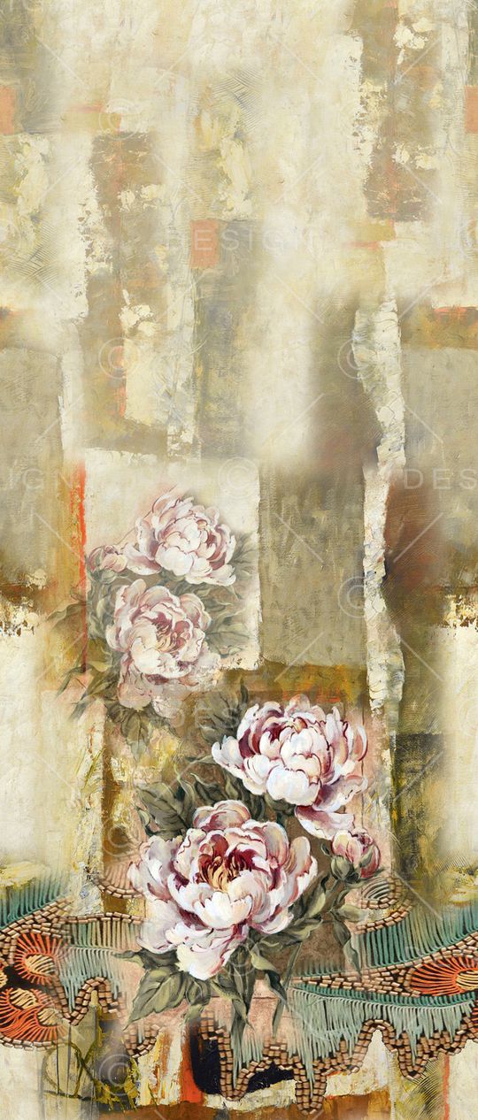 手绘印花华亿平台图片