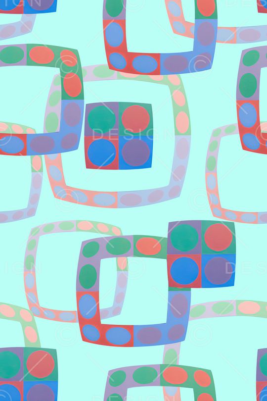 几何印花华亿平台图片