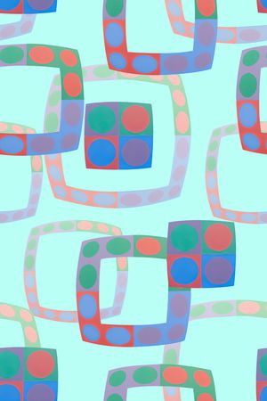 几何印花华亿平台图片