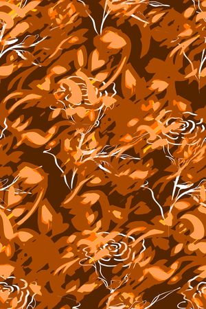 彩底花卉印花华亿平台图片