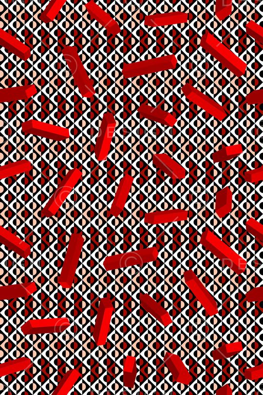 格子印花华亿平台图片