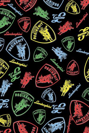 几何印花华亿平台图片