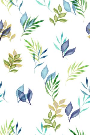 绿植树叶印花华亿平台图片