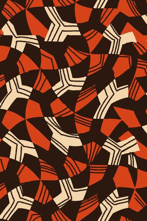 几何印花华亿平台图片