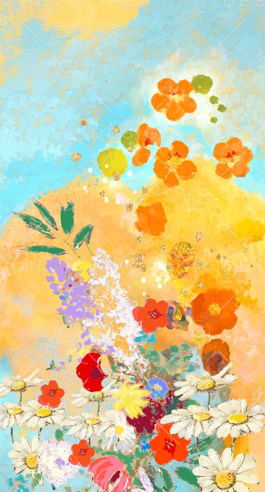 油画华亿平台印花华亿平台图片