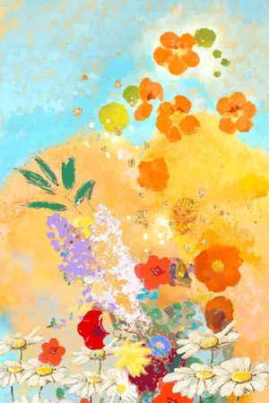 油画华亿平台印花华亿平台图片