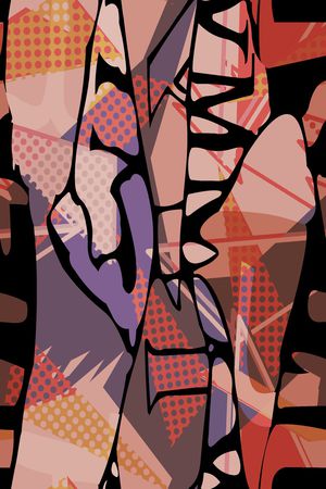 几何印花华亿平台图片