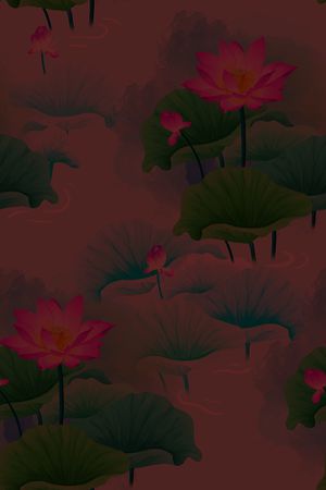 连衣裙印花华亿平台图片