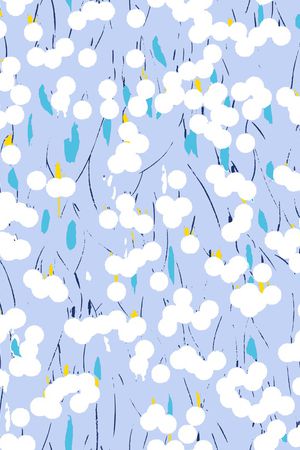 年轻女性印花华亿平台图片