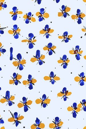 小清新印花华亿平台图片