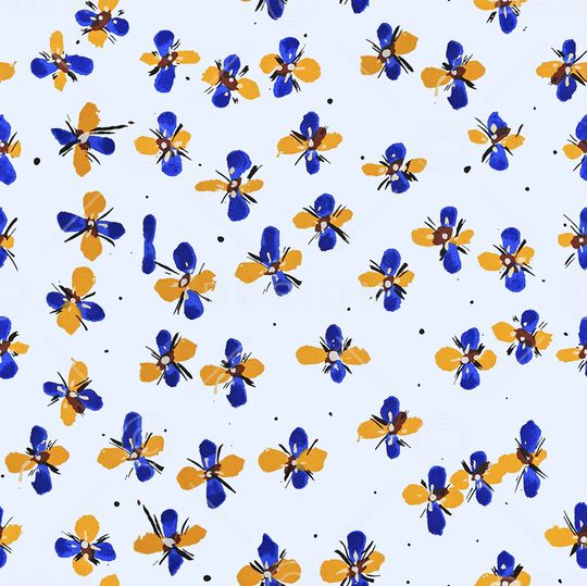 小清新印花华亿平台图片