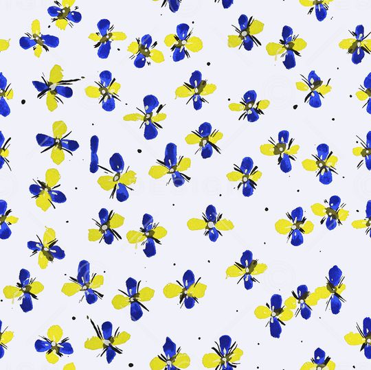 小清新印花华亿平台图片