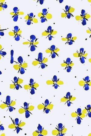 小清新印花华亿平台图片