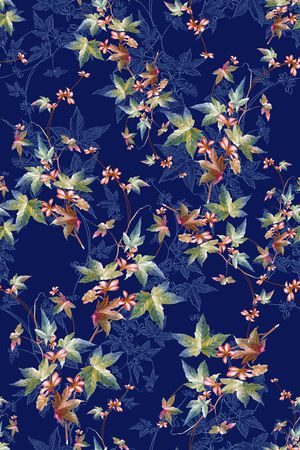 植物印花华亿平台图片