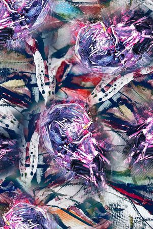 植物印花华亿平台图片