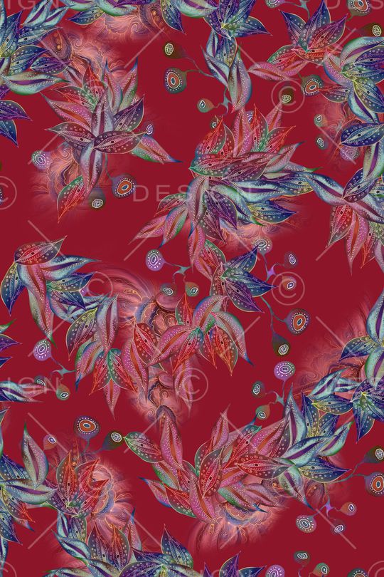 植物印花华亿平台图片