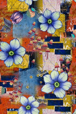 植物印花华亿平台图片