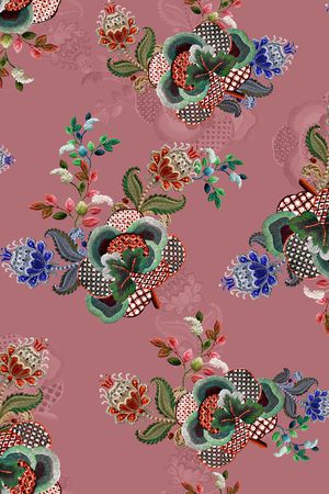 植物印花华亿平台图片