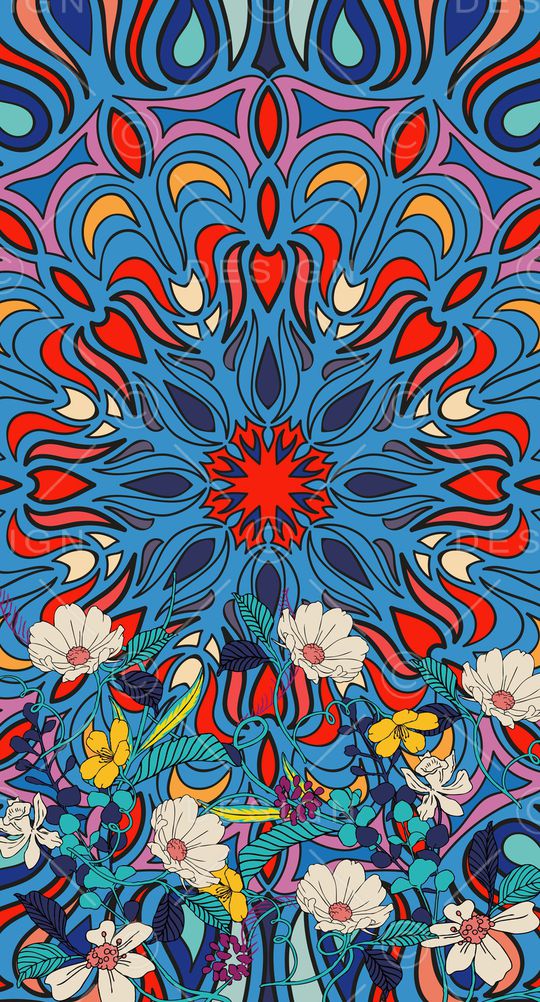 定位花印花华亿平台图片