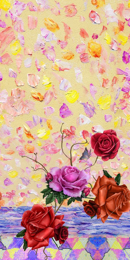 数码定位花印花华亿平台图片