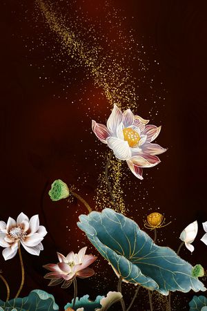 定位花印花华亿平台图片