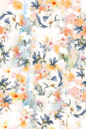 绿植树叶印花华亿平台图片