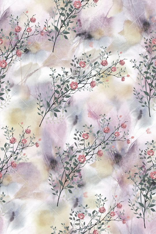 绿植树叶印花华亿平台图片