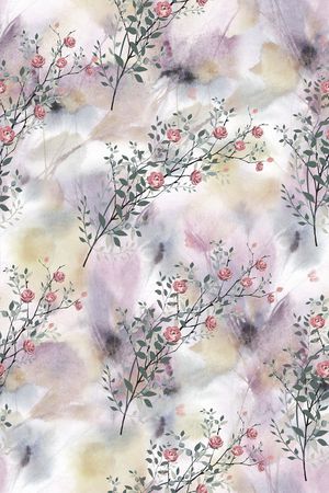 绿植树叶印花华亿平台图片