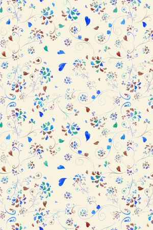 绿植树叶印花华亿平台图片