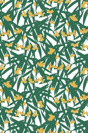 绿色印花华亿平台图片