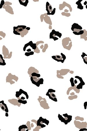 豹纹印花华亿平台图片