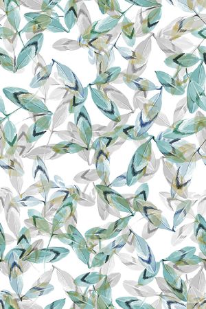 绿植树叶印花华亿平台图片