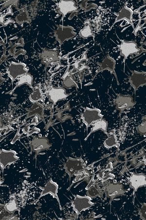 抽象男装印花华亿平台图片