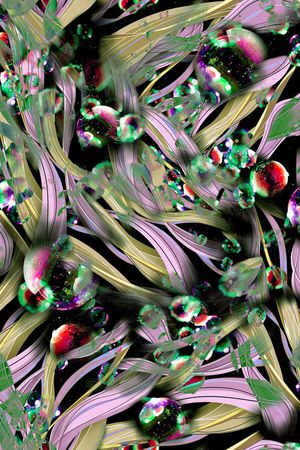 缠绕印花华亿平台图片