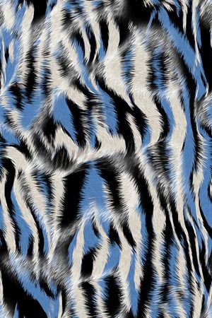 豹纹印花华亿平台图片