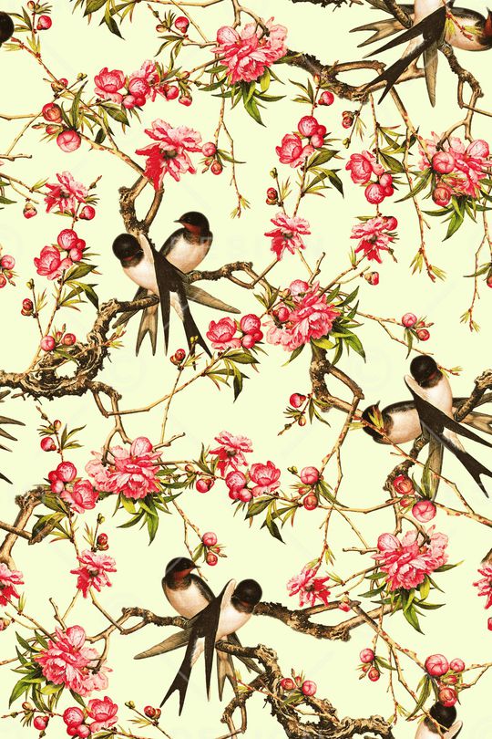 花鸟印花华亿平台图片