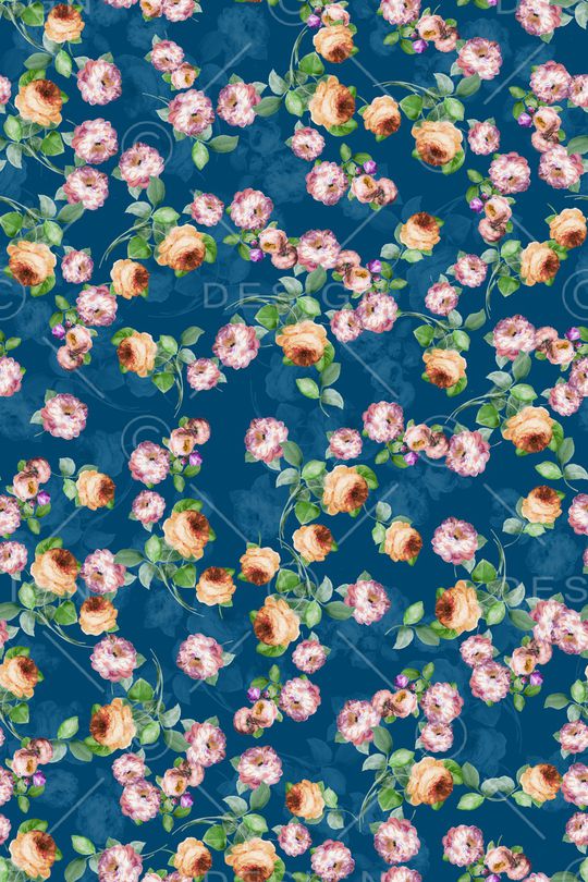 绿植树叶印花华亿平台图片