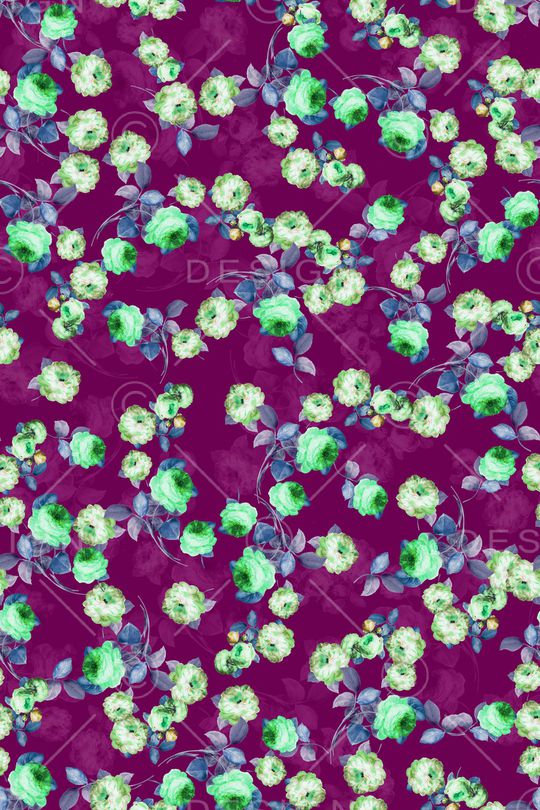 绿植树叶印花华亿平台图片