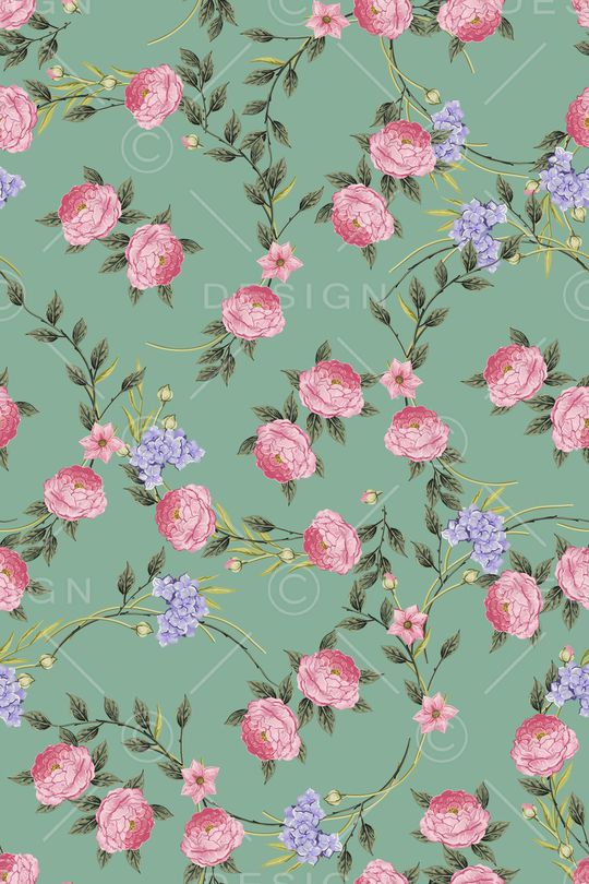 玫瑰花印花华亿平台图片