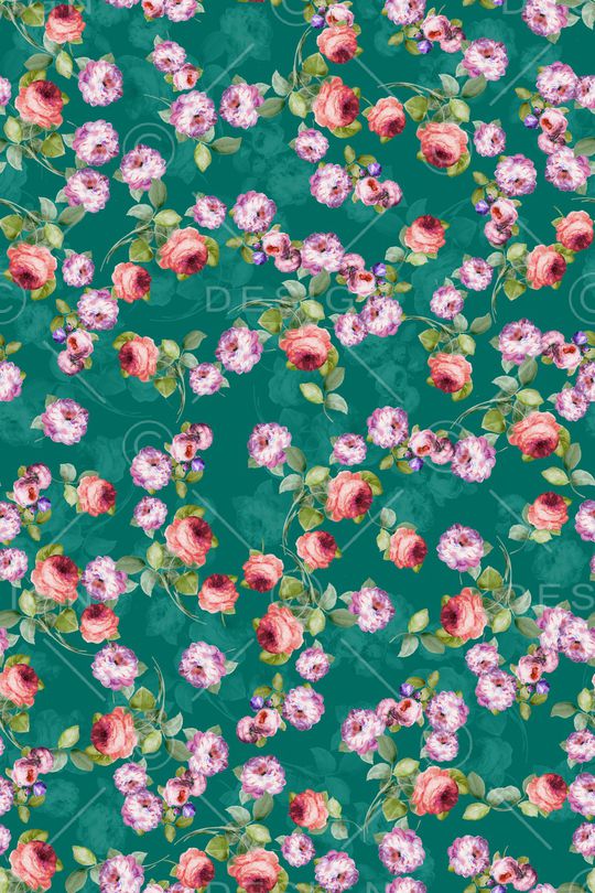 绿植树叶印花华亿平台图片