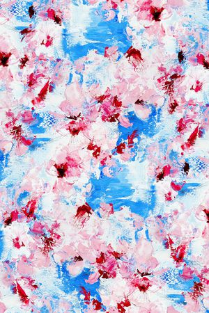 玫瑰花印花华亿平台图片